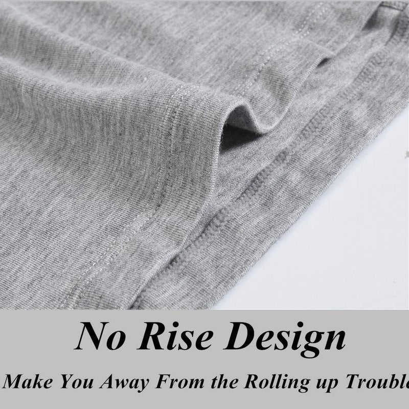 ZONBAILON Mens Anti Chafing Cooling Underwear No Ride up Long Leg Big and Tall Breathable Athletic Moisture-Wicking Boxer Briefs Plus Size 3X 3XL XXXL 48"-50" - Image 2